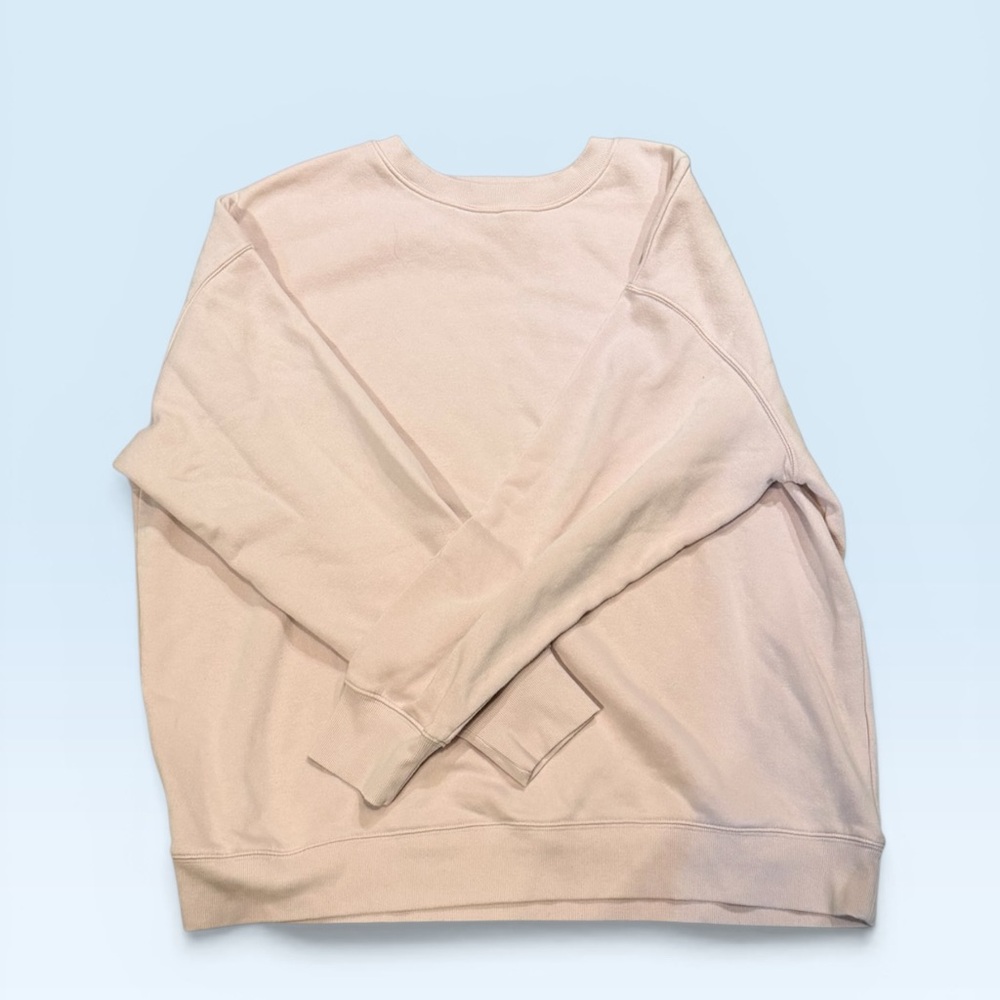 No Boundaries Light Pink Crewneck Sweatshirt